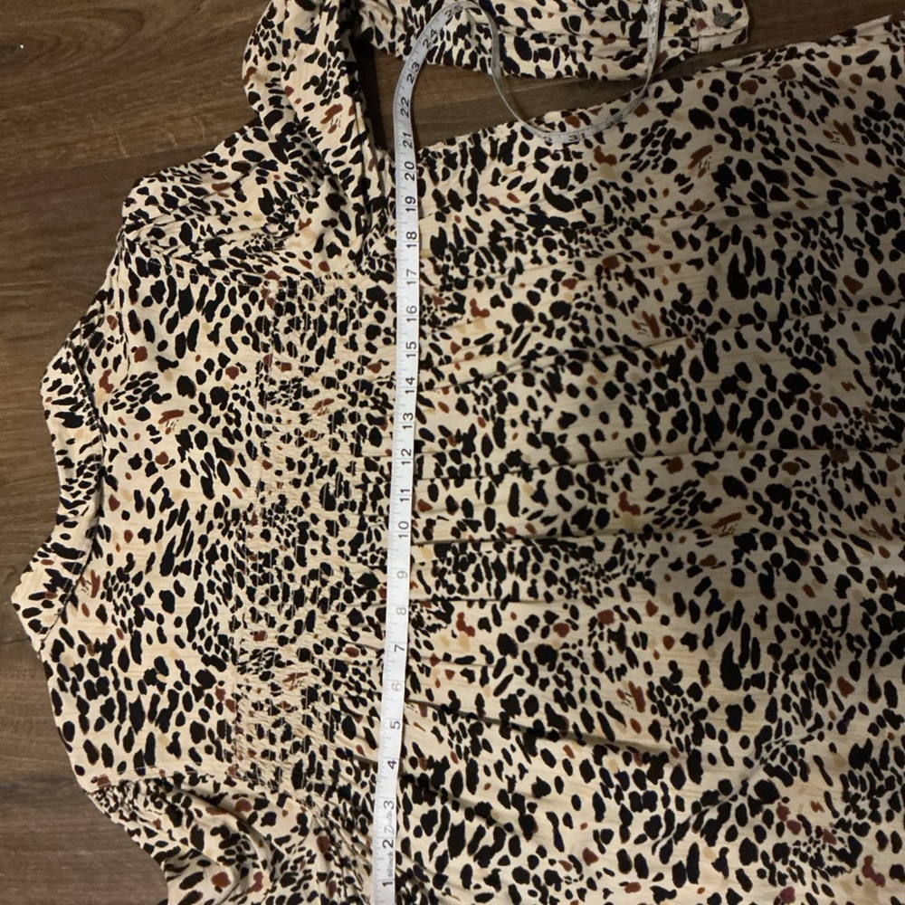 beachlunchlounge Leopard Spot Button Front Oversi… - image 7